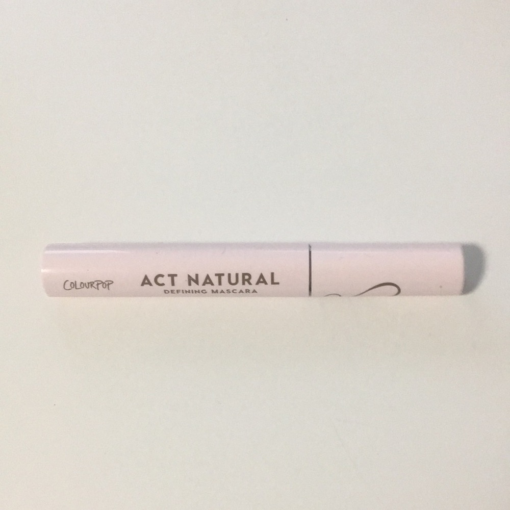 colourpop act natural defining mascara in brown